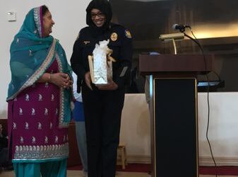 The Chief of Phoenix Police Visits Gurdwara Sahib, Nishkam Seva