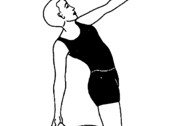 Ardha Ushtrasana (Half Camel Pose)