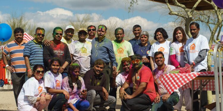 Holi: The Rainbow of Love  : presented to the community by India Association of Phoenix.